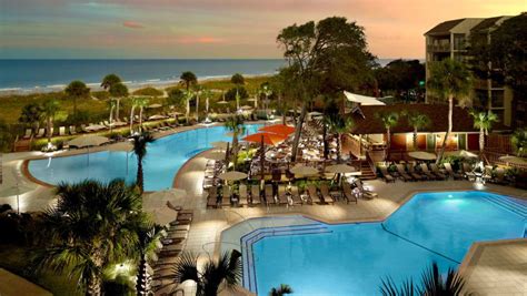 Resorts south carolina - Share. Club Wyndham Ocean Ridge. 203 Sea Cloud Circle Edisto Beach, SC 29414. (843) 869-4500. Edisto Island, off the southern coast of South Carolina, is a true beach escape. Equal parts relaxation and recreation, the resort offers 300 wooded acres of sleepy lagoons that invite appreciation for the slower southern pace of life. 